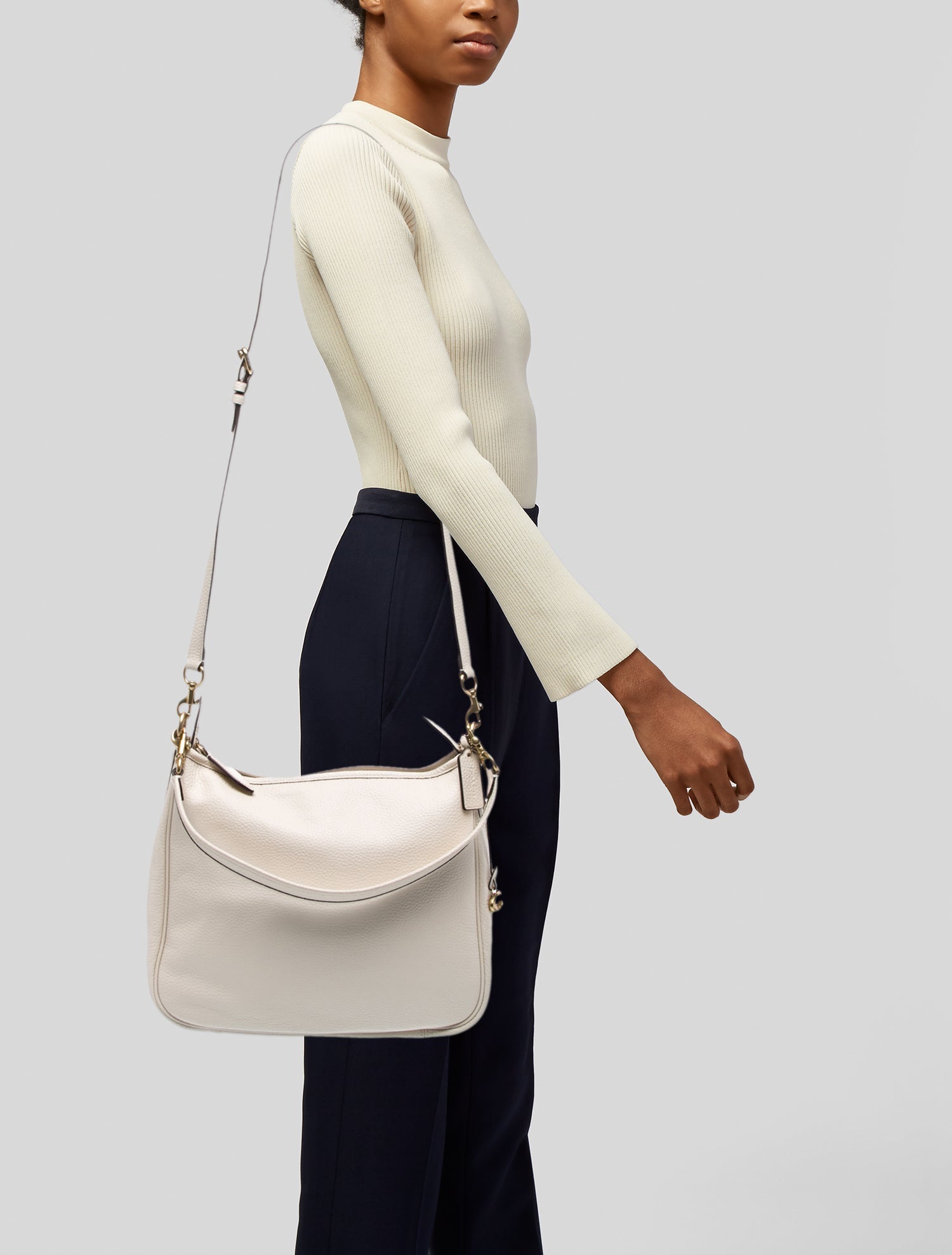 Coach Leather Shoulder Bag